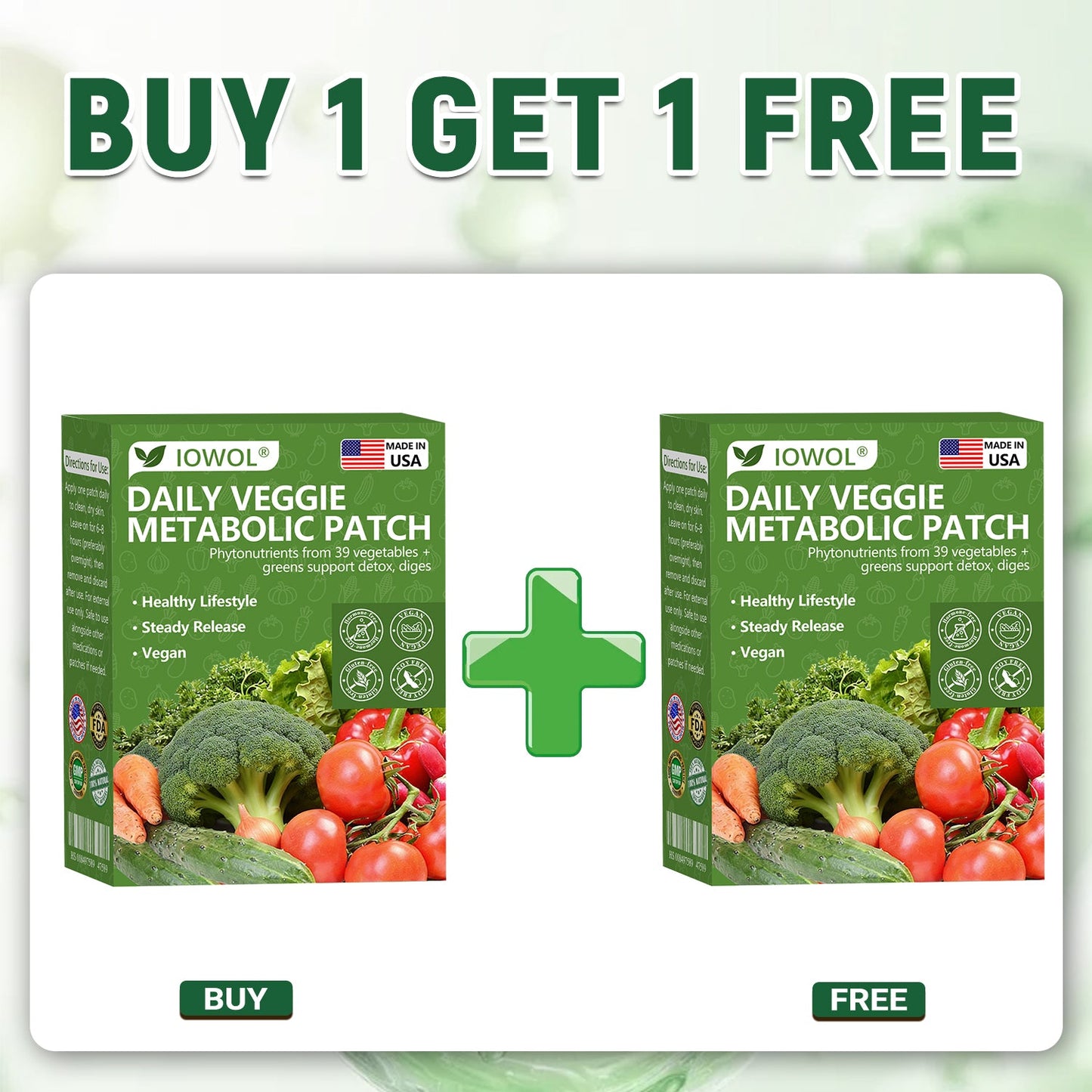 🥦𝐎𝐟𝐟𝐢𝐜𝐢𝐚𝐥 𝐒𝐭𝐨𝐫𝐞 | 𝐈𝐎𝐖𝐎𝐋® 𝐃𝐚𝐢𝐥𝐲 𝐕𝐞𝐠𝐞𝐭𝐚𝐛𝐥𝐞 𝐌𝐞𝐭𝐚𝐛𝐨𝐥𝐢𝐜 𝐏𝐚𝐭𝐜𝐡 𝐮𝐬𝐞𝐬 𝐨𝐫𝐠𝐚𝐧𝐢𝐜 𝐯𝐞𝐠𝐞𝐭𝐚𝐛𝐥𝐞 𝐞𝐱𝐭𝐫𝐚𝐜𝐭𝐬 𝐚𝐧𝐝 𝐩𝐡𝐲𝐭𝐨𝐧𝐮𝐭𝐫𝐢𝐞𝐧𝐭𝐬 𝐟𝐫𝐨𝐦 𝟑𝟗 𝐯𝐞𝐠𝐞𝐭𝐚𝐛𝐥𝐞𝐬 + 𝐠𝐫𝐞𝐞𝐧𝐬 𝐭𝐨 𝐬𝐮𝐩𝐩𝐨𝐫𝐭 𝐝𝐞𝐭𝐨𝐱, 𝐝𝐢𝐠𝐞𝐬𝐭𝐢𝐨𝐧 & 𝐦𝐞𝐭𝐚𝐛𝐨𝐥𝐢𝐜 𝐫𝐞𝐬𝐞𝐭, 𝐚𝐧𝐝 𝐛𝐨𝐨𝐬𝐭 𝐞𝐧𝐞𝐫𝐠𝐲 𝐟𝐨𝐫 𝐚𝐥𝐥-𝐝𝐚𝐲 𝐰𝐞𝐥𝐥𝐧𝐞𝐬𝐬.