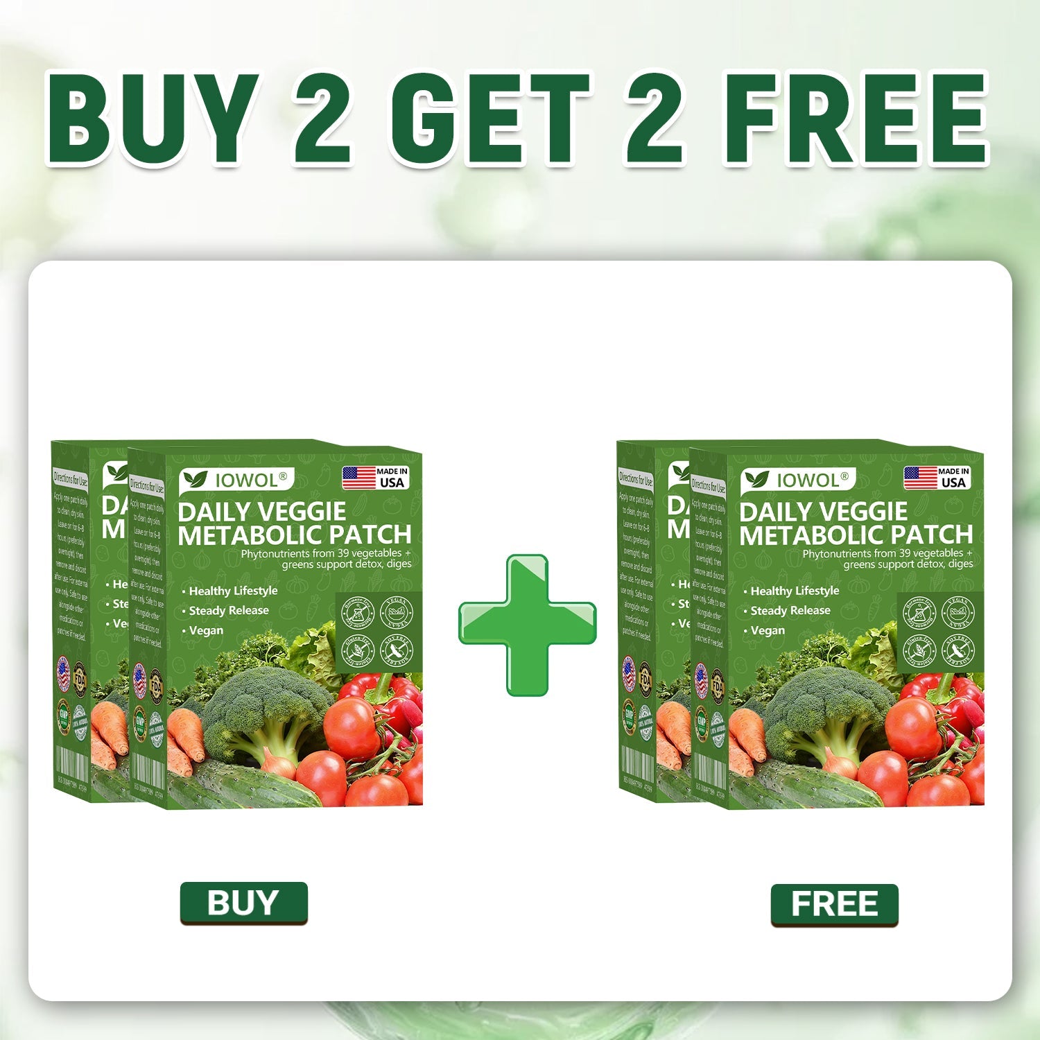💪4 Boxes – Buy 2 Get 2 Free