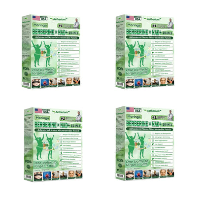 💚Official Store | 🍋 Aetherium™ Moringa & Berberine 10-IN-1 Advanced Nano Microneedle 1 Patch (Once Daily, visible changes in 7 days) ✅ Obesity, Diabetes, Sleep Apnea, And Joint Issues